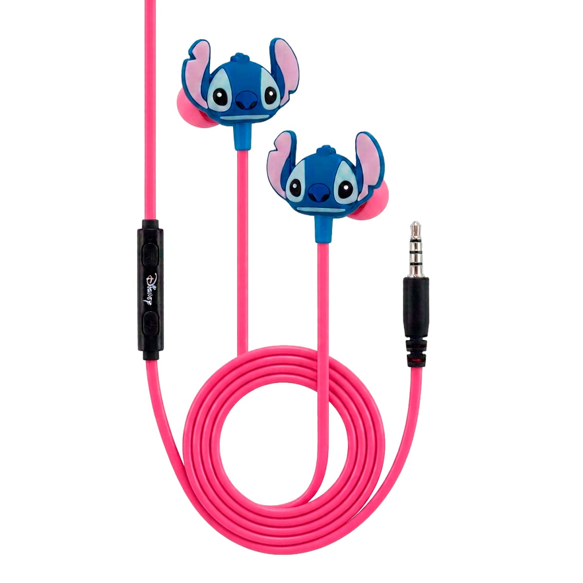 Earphone Stitch Fucsia Jack 3.5MM3