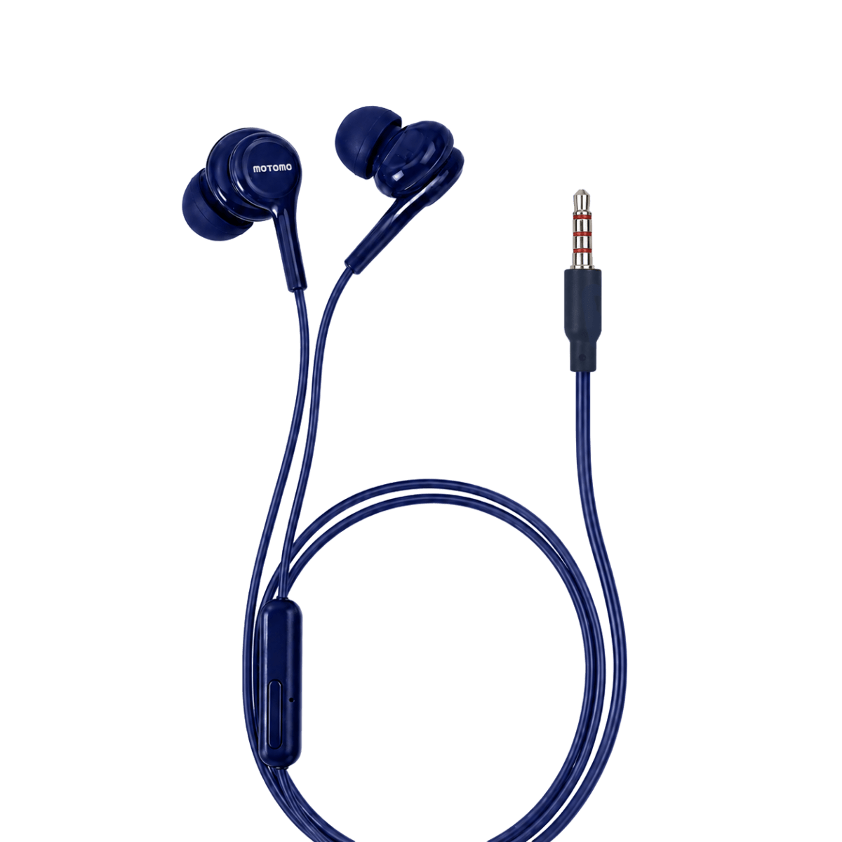 Audífonos In-ear Motomo Ph-44 Azul Control Volumen2