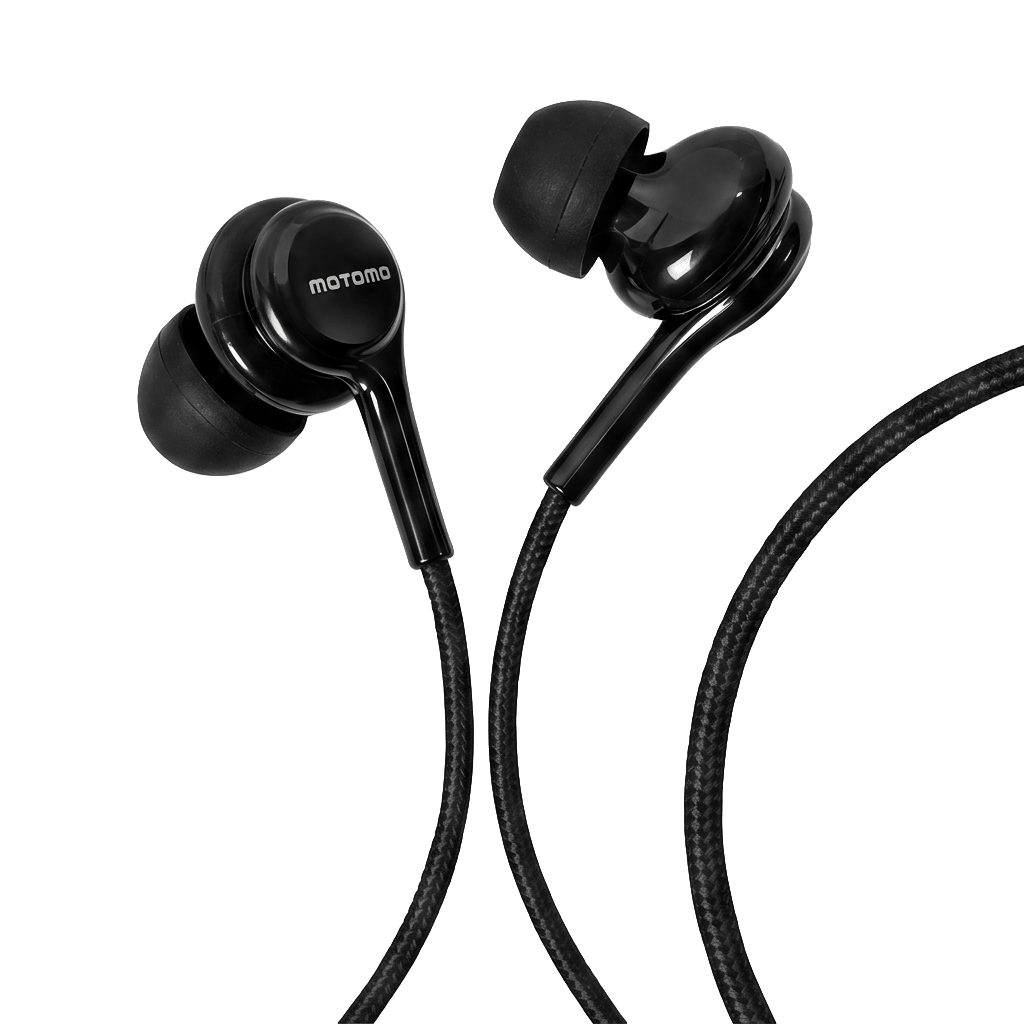 Audífono In-Ear Tipo-C Micrófono Trenzado Negro3