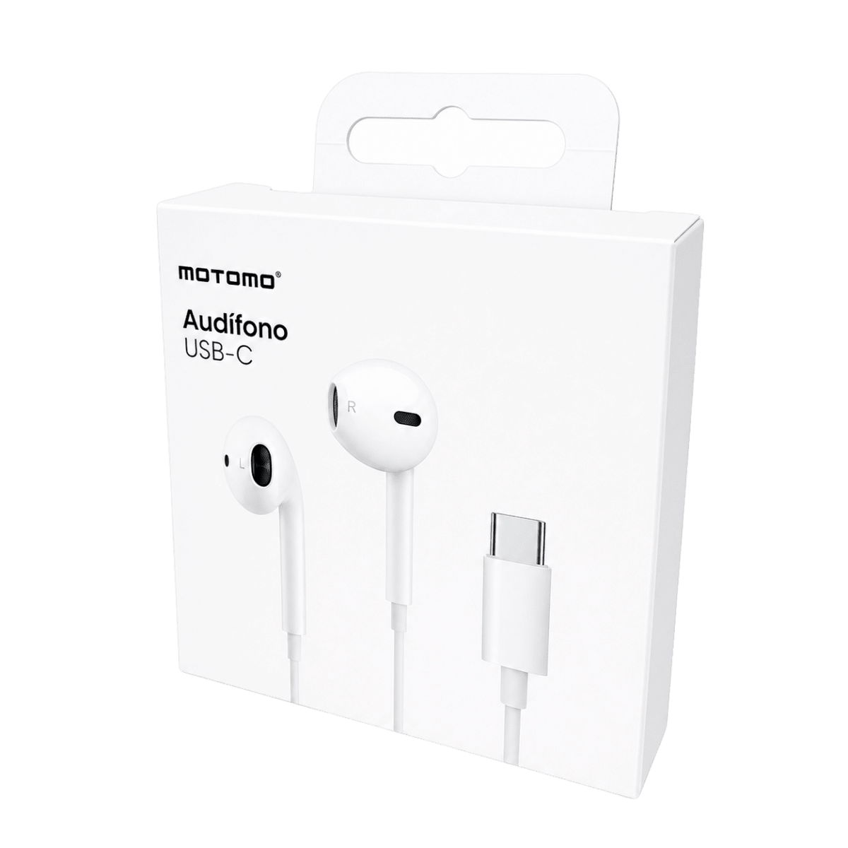 Audífono Alámbrico USB-C Tipo Original Motomo4