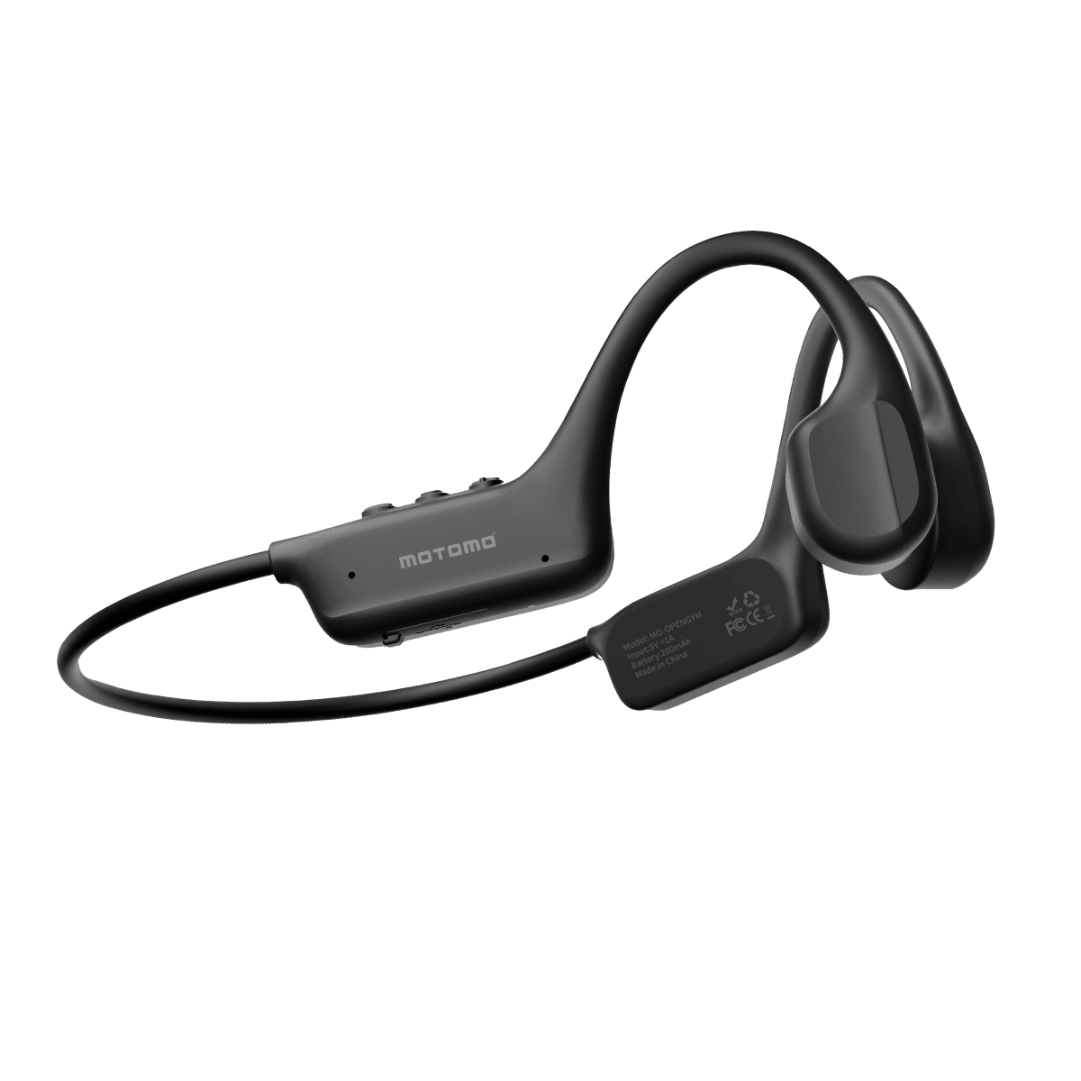 Auriculares deportivos, Resistentes a salpicaduras 20 Horas Negro1