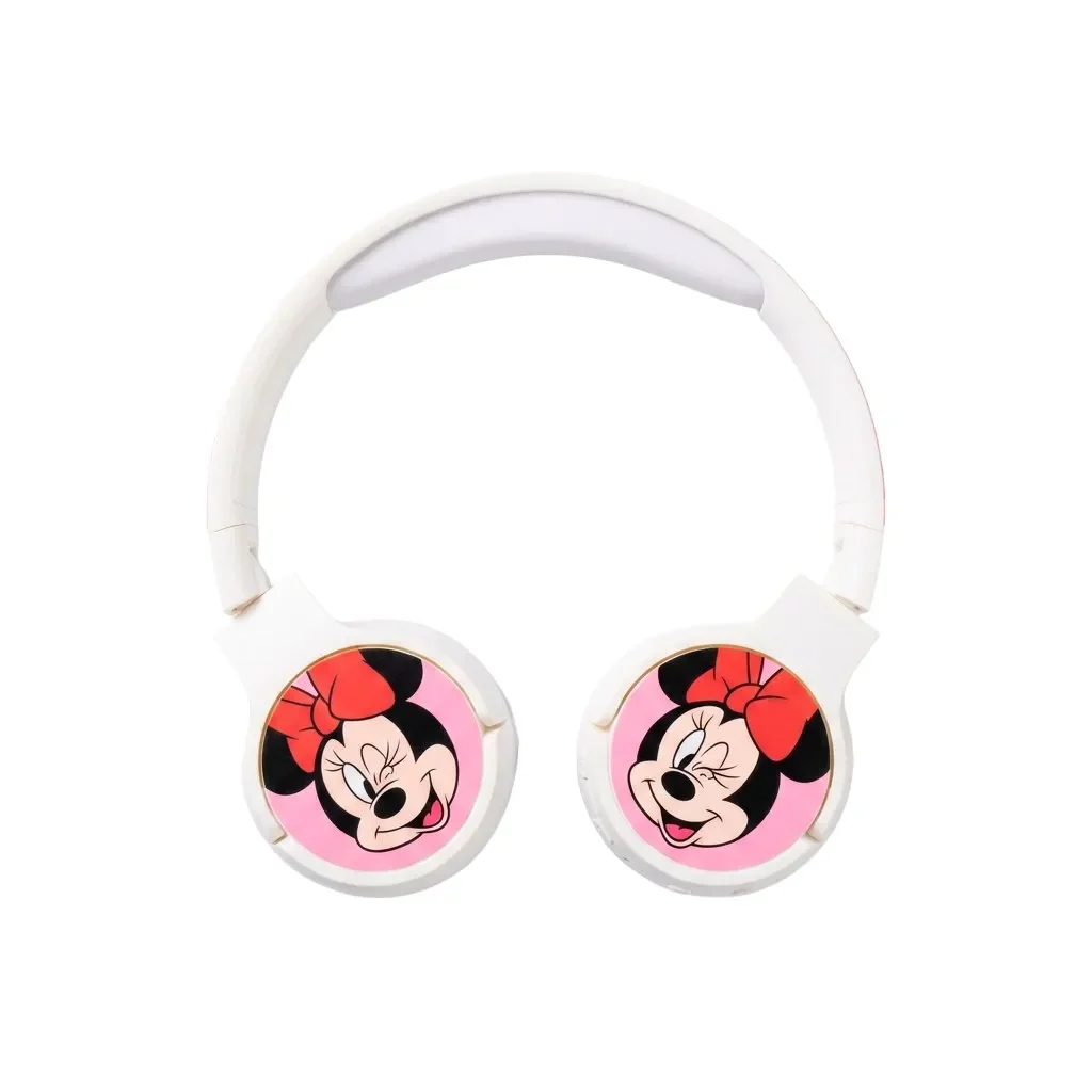 Audífono Bluetooth Inalámbrico Disney Minnie Rosa3