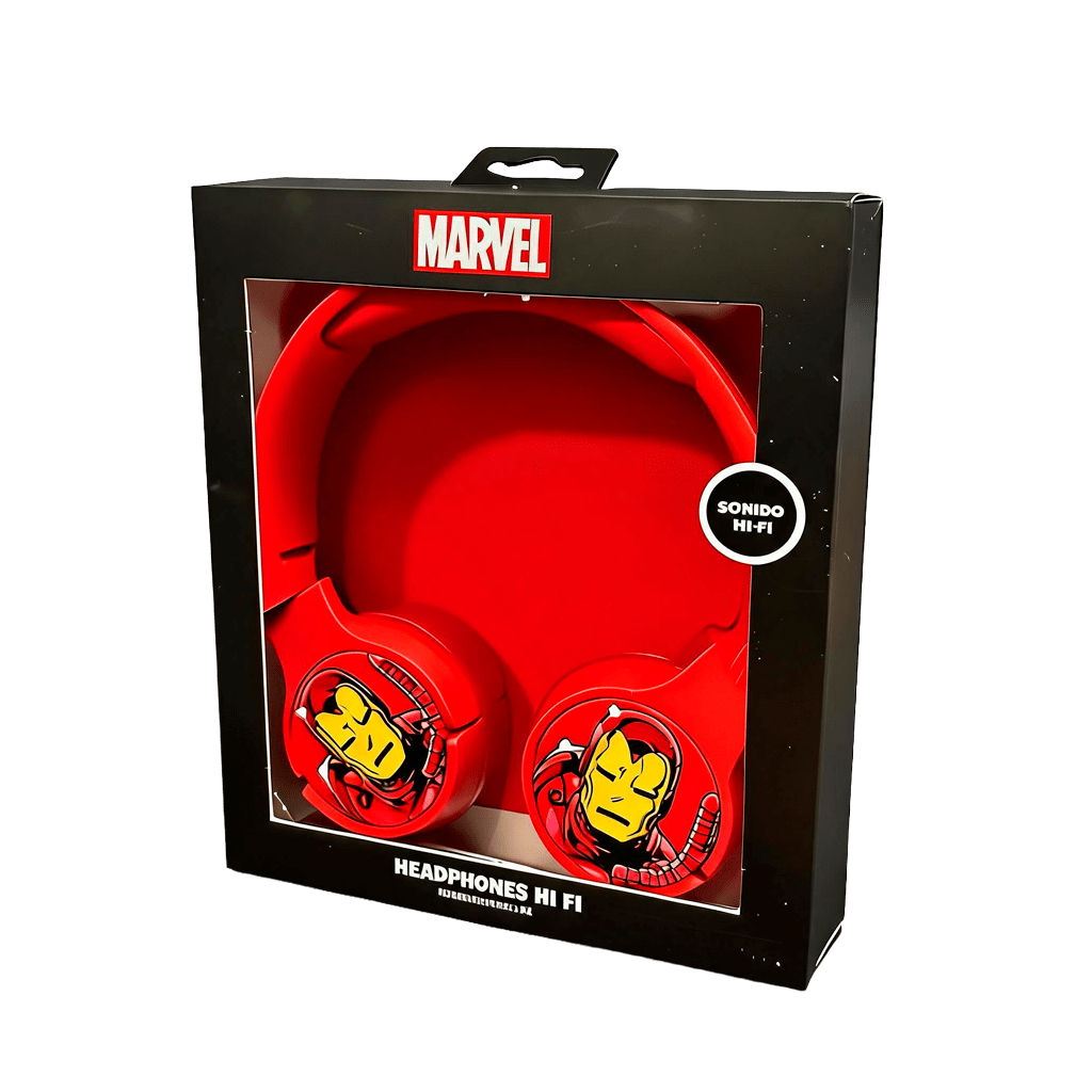 Audífono Bluetooth Inalámbrico Marvel Iron Man4