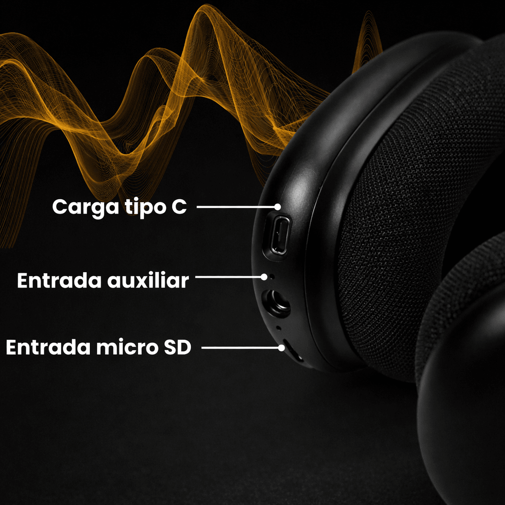 Audífono Bluetooth Inalámbrico Motomo MO-APMAX395 Negro5