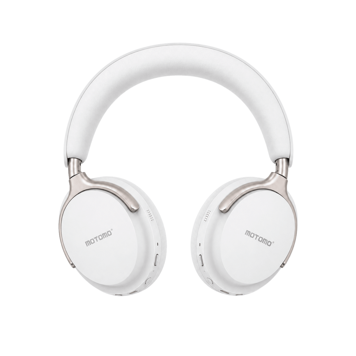 Audífonos Inalámbricos Motomo Anc Bluetooth 45h Blanco Con Micrófono Blanco4
