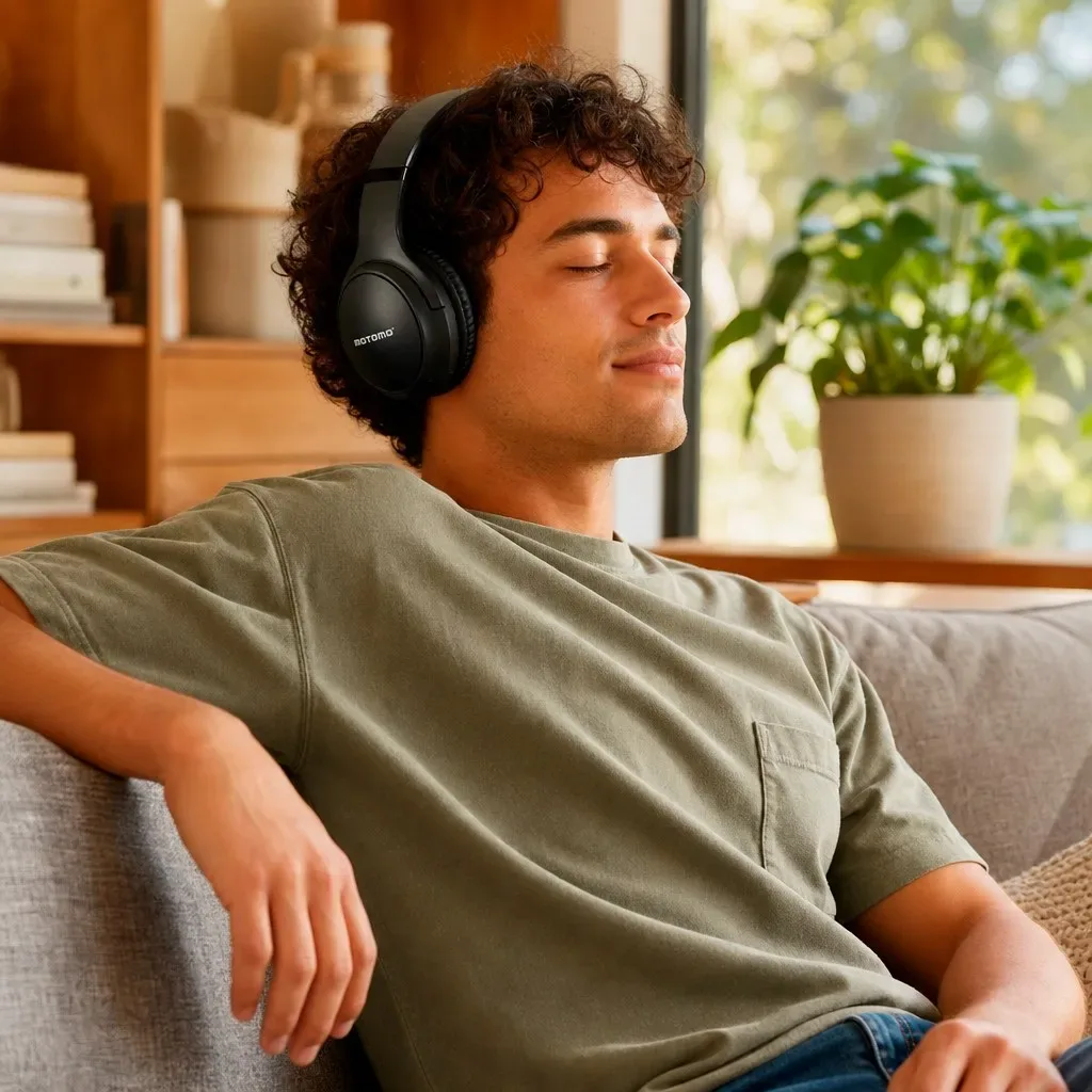 Audífono Bluetooth Inalámbrico Motomo MO-APMAX395 Azul10