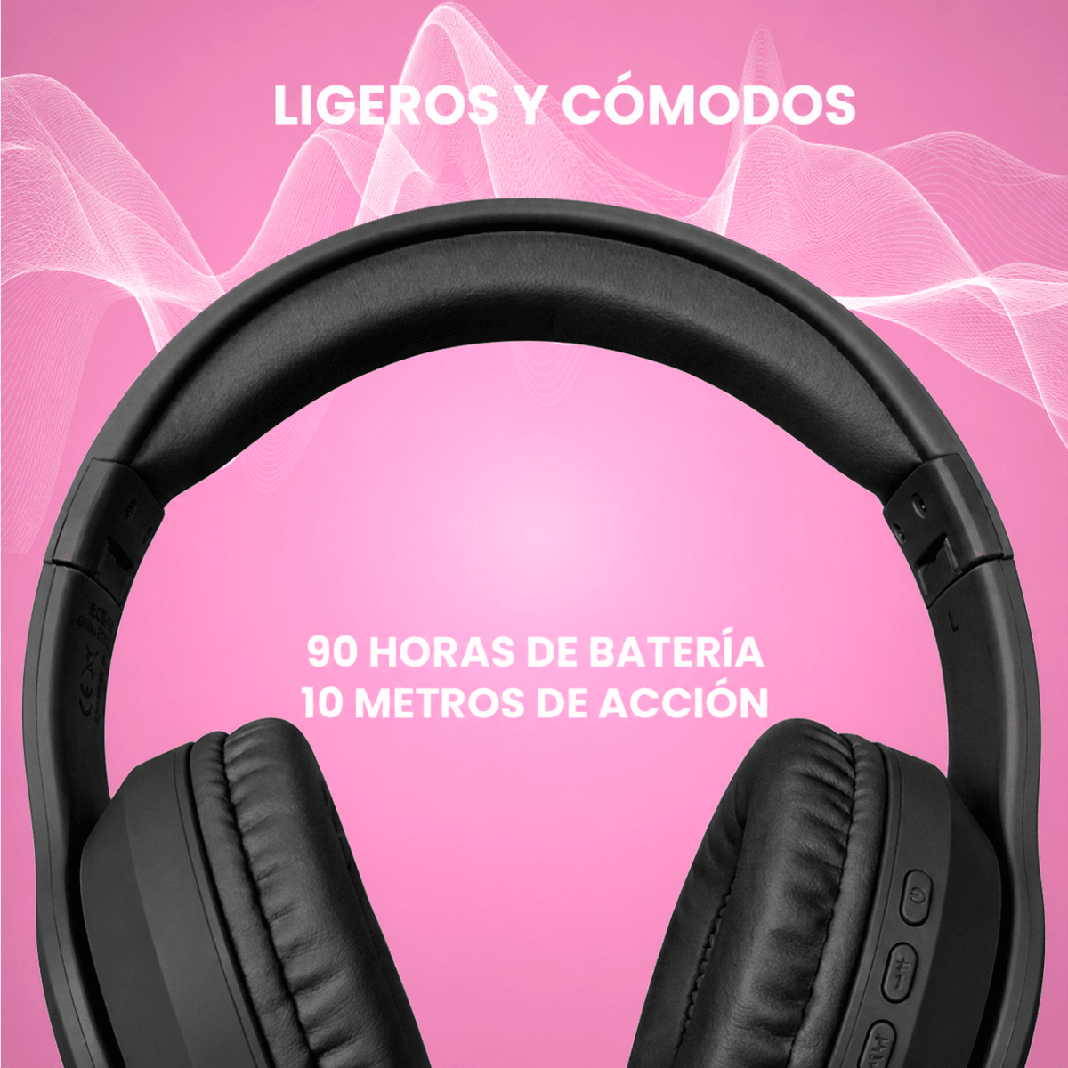 Headphone Budix Faren BT Color Negro4