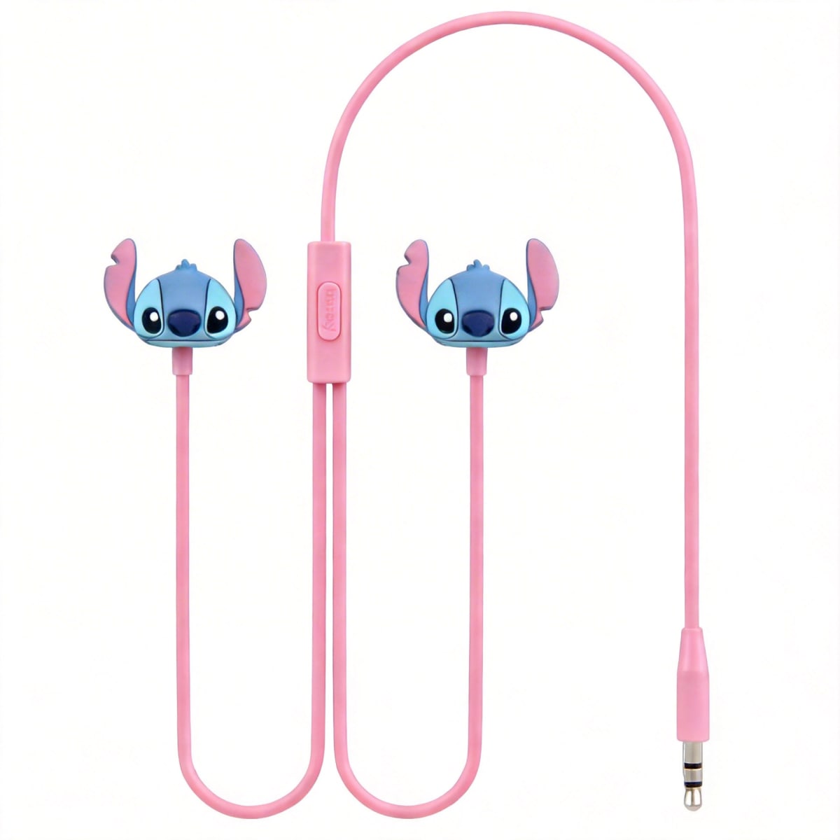 Earphone Stitch Fucsia Jack 3.5MM1