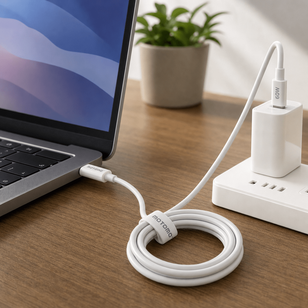 Cable Carga Rapida Motomo PD-MAX 60W USB-C a USB-C4