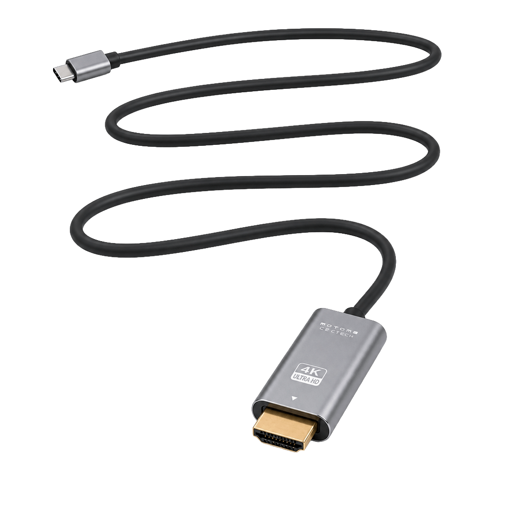 CABLE ADAPTADOR TIPO-C A HDMI 2MT - 4K3