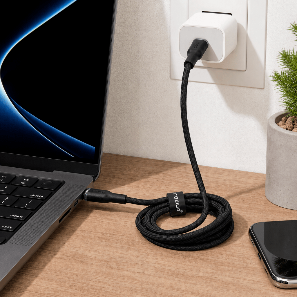 Cable Carga Rápida Motomo PD-Ultra100W USB-C/USB-C 2 Metros3