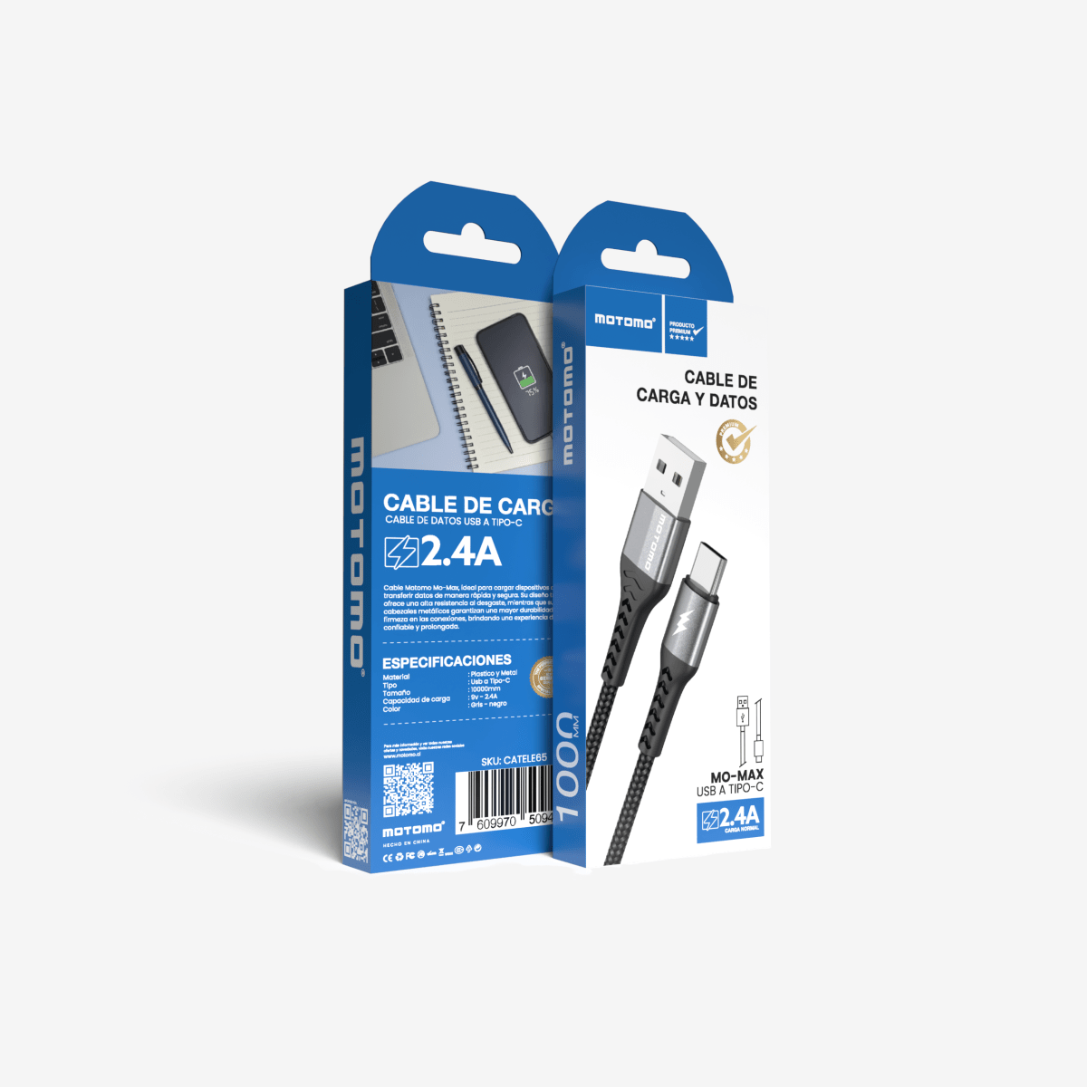 Cable Reforzado Flexible USB a Tipo-c2