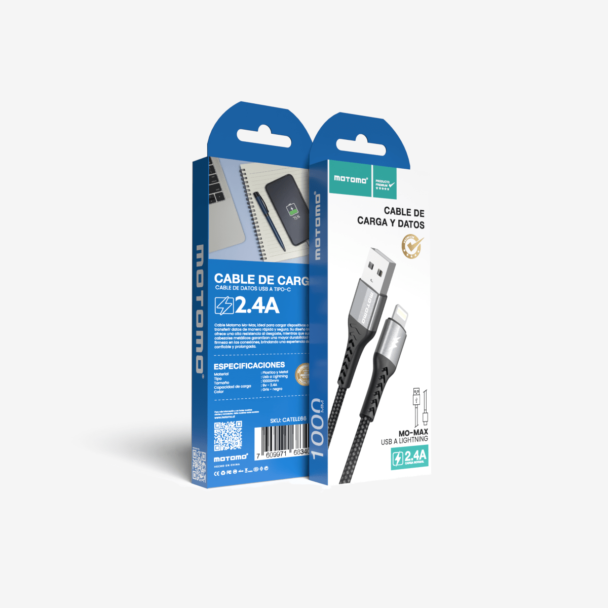 Cable Reforzado Flexible USB a Lightning2