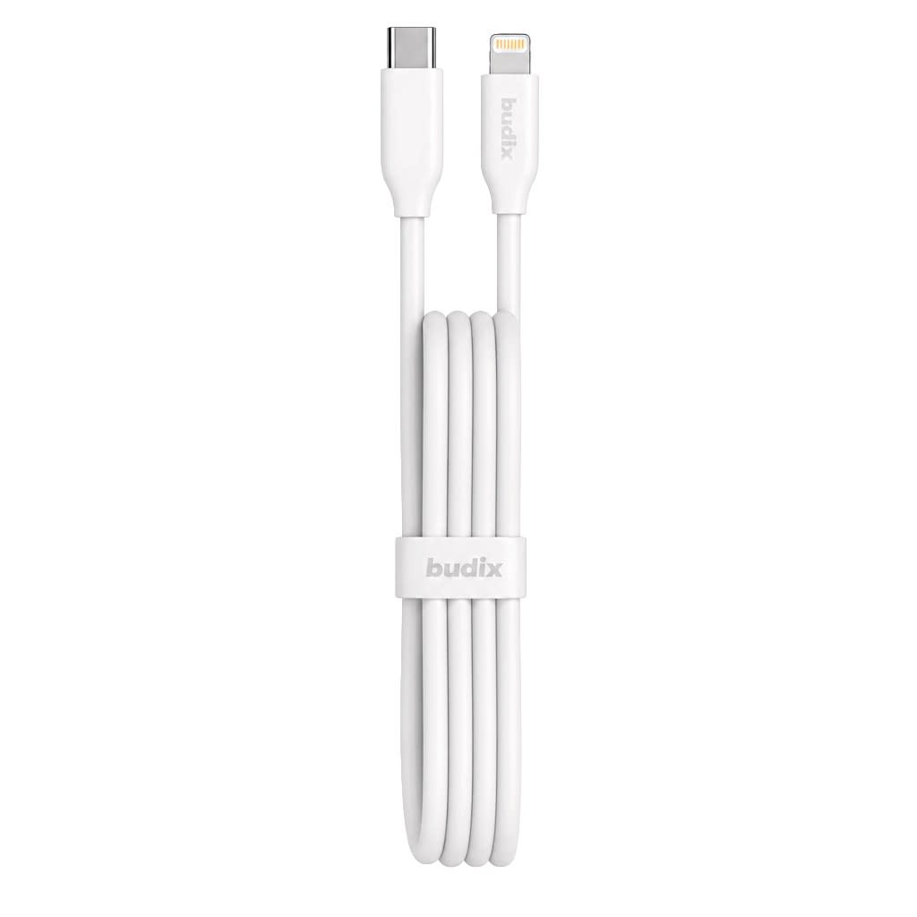 Cable Budix Usb-c A Lightning Carga Rápida 27w 3a 2m3