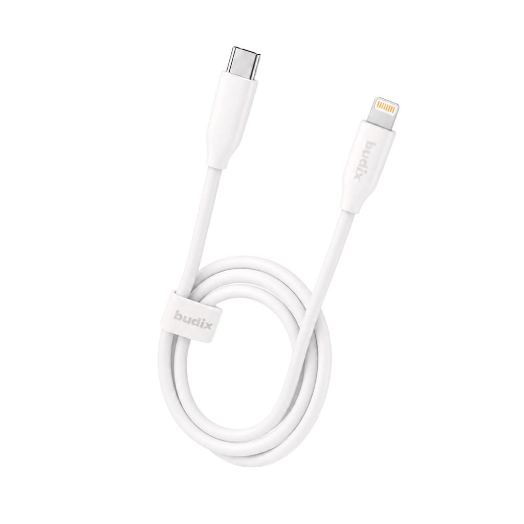Cable Budix Usb-c A Lightning Carga Rápida 27w 3a 2m2