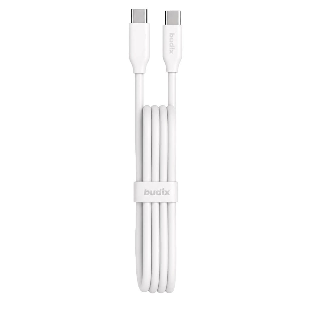 Cable Budix USB-C A USB-C Carga Rápida 60w 3a 2M3