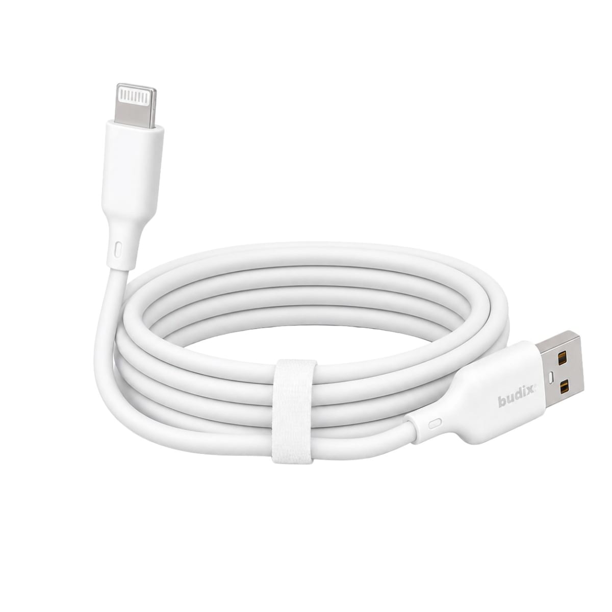 Cable Carga Rápida Budix Energy USB-A A Lightning 3.0a 2M2