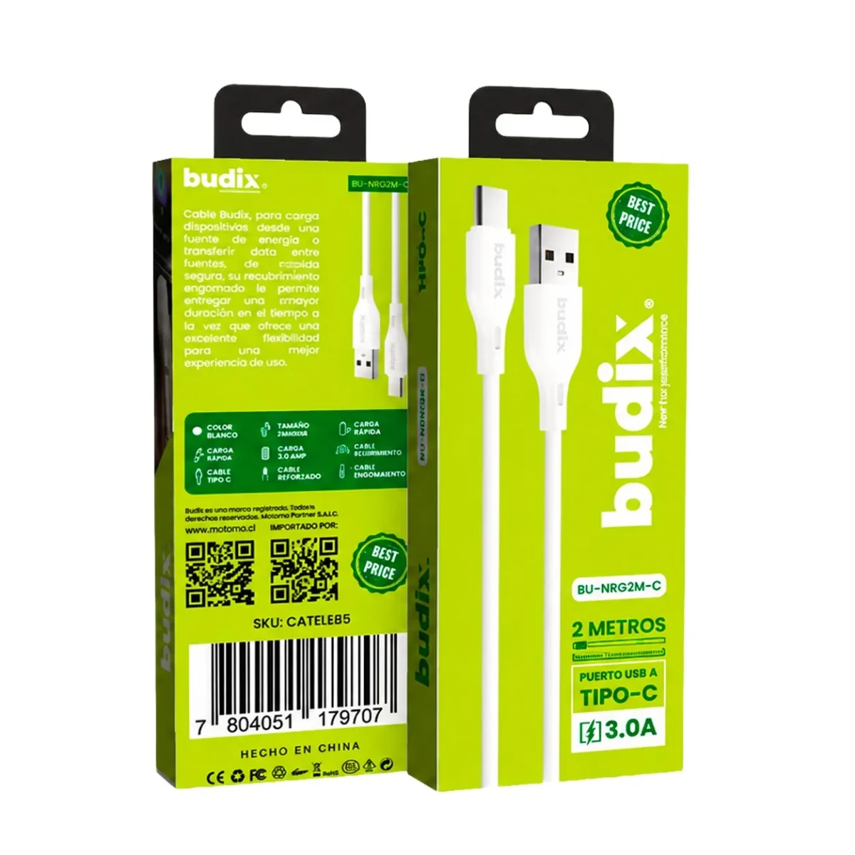 Kit Cable 6 en 1 60W Motomo L-1927