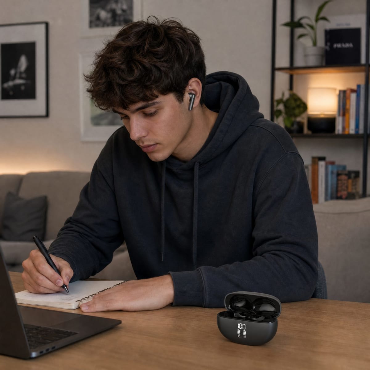Earpods Inalámbricos MO-OVAL Negro5