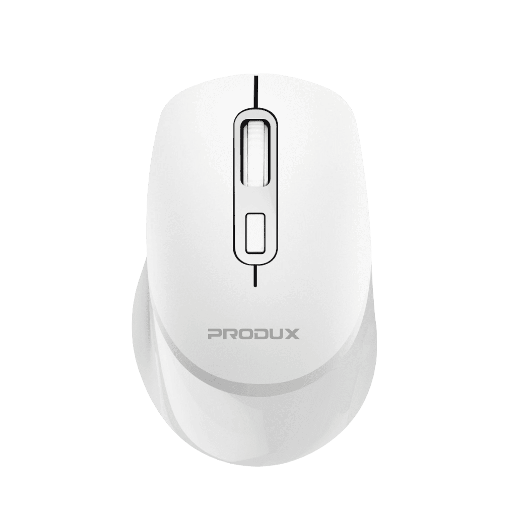 Mouse ProduX T3 Inalambrico Blanco/Blanco1