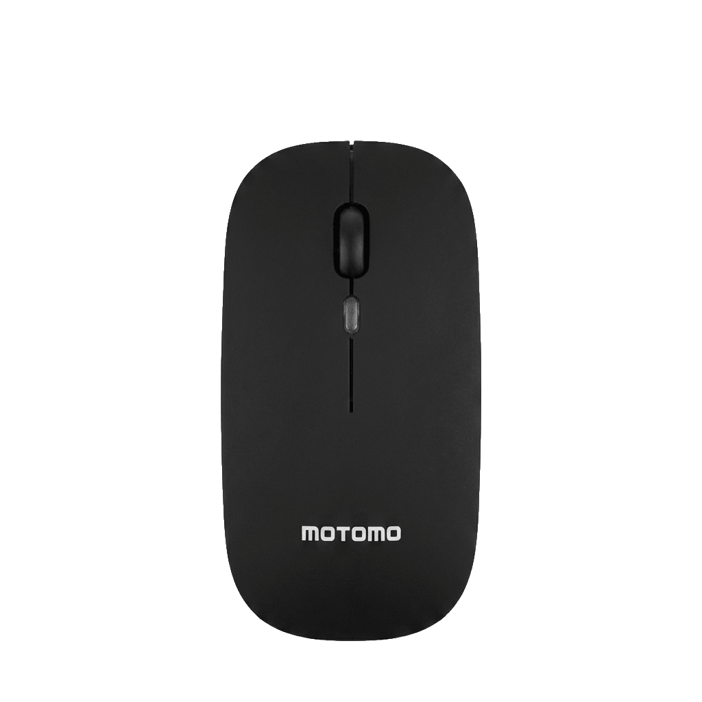 Mouse Inalámbrico Recargable RGB 1600DPI 2.4G Negro2