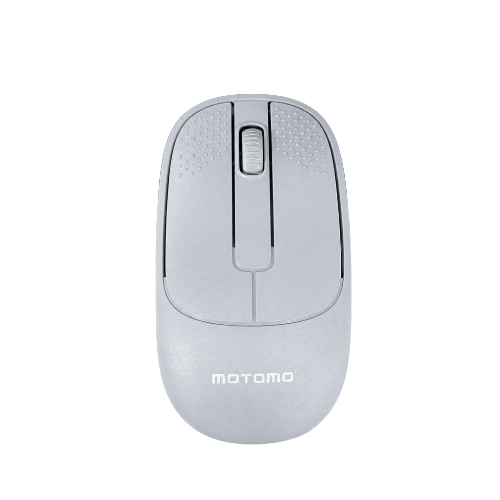 Mouse Inalámbrico Bluetooth 2.4G Recargable Silencioso Azul1
