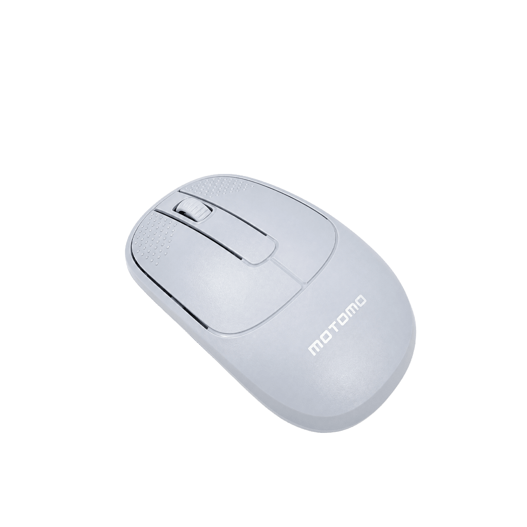 Mouse Inalámbrico Bluetooth 2.4G Recargable Silencioso Azul2