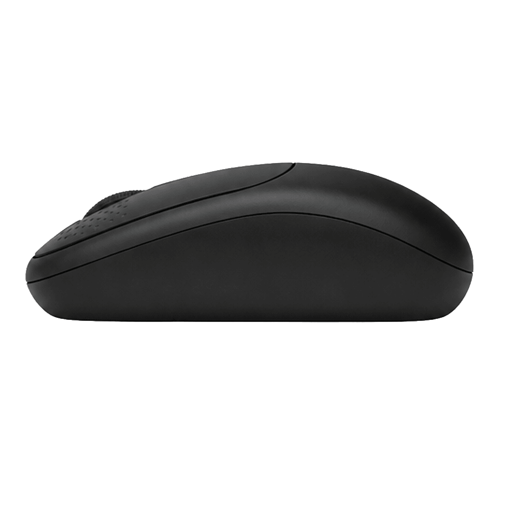 Mouse Inalámbrico Bluetooth 2.4G Recargable Silencioso Negro3