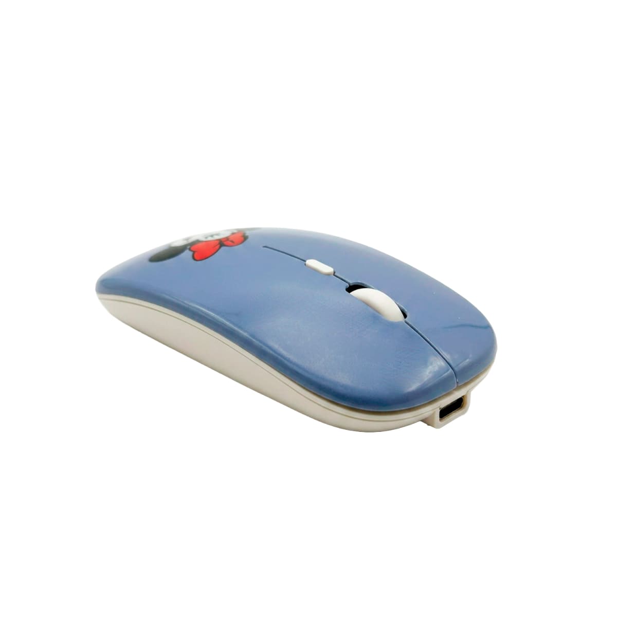 Mouse Inalámbrico Minnie Lila Recargable Bluetooth3