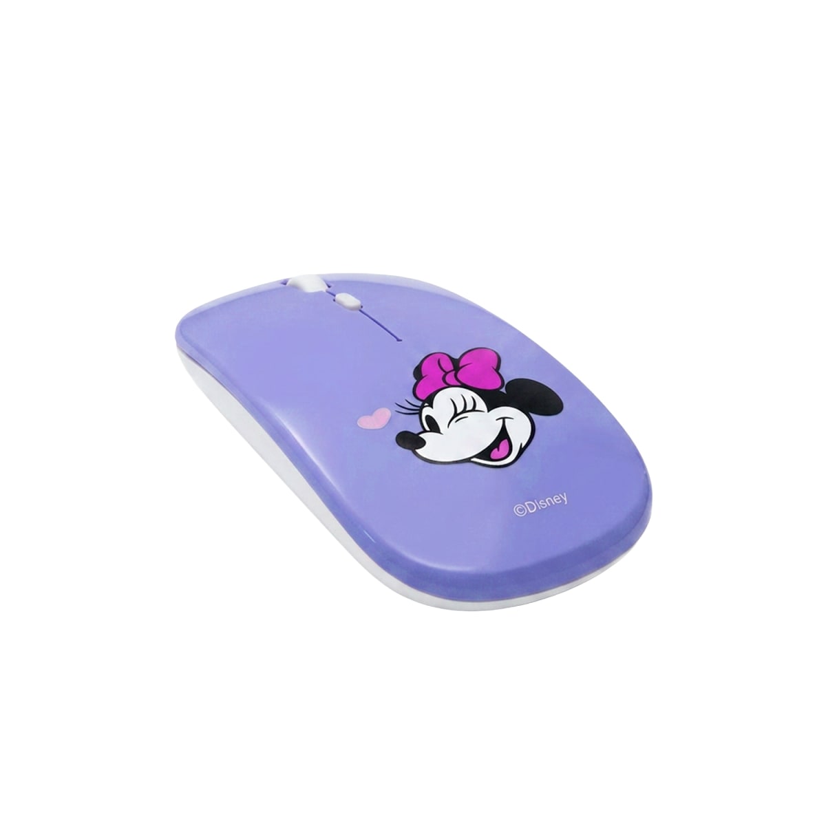 Mouse Inalámbrico Minnie Lila Recargable Bluetooth1