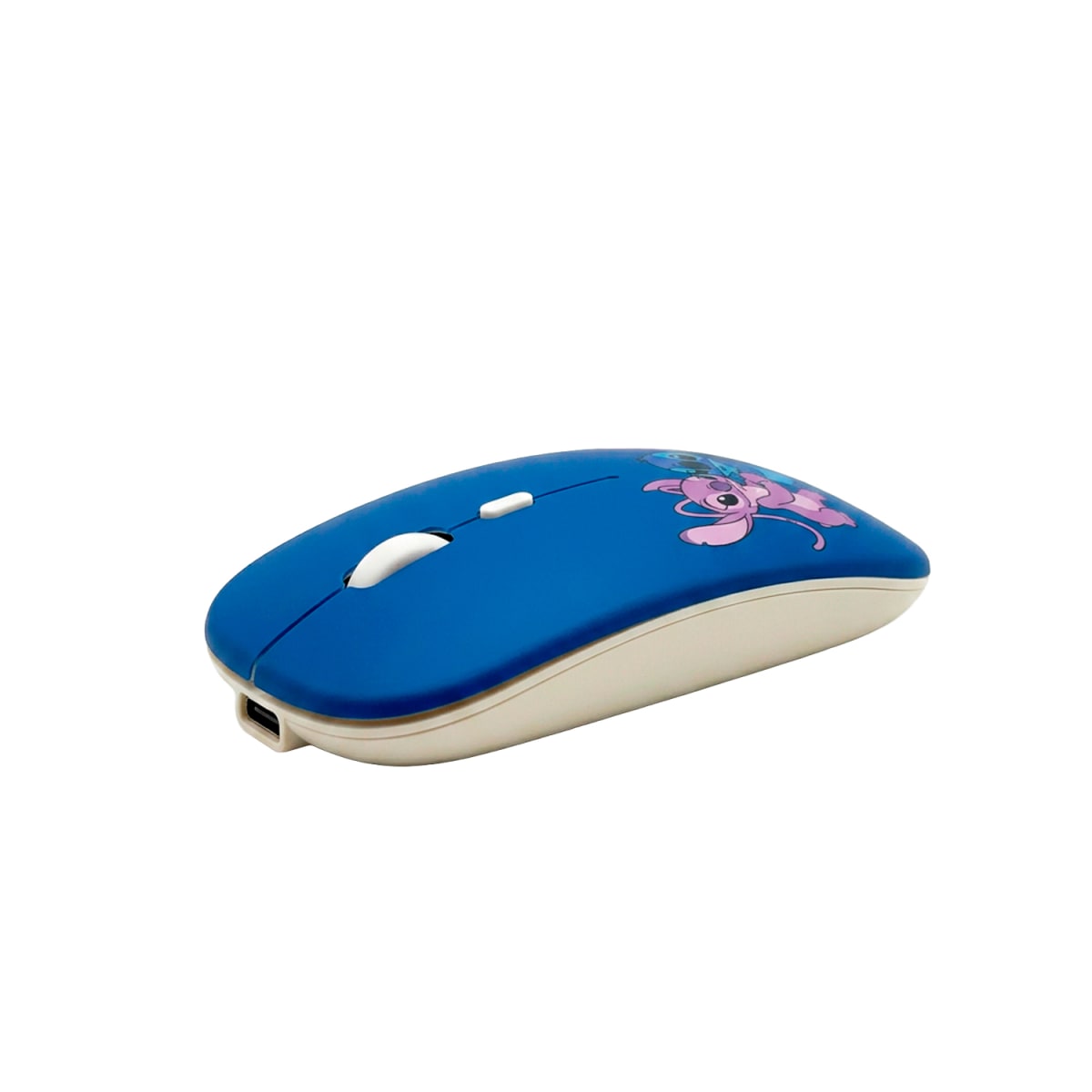 Mouse Inalámbrico Disney Stitch y Angel Recargable Bluetooth2