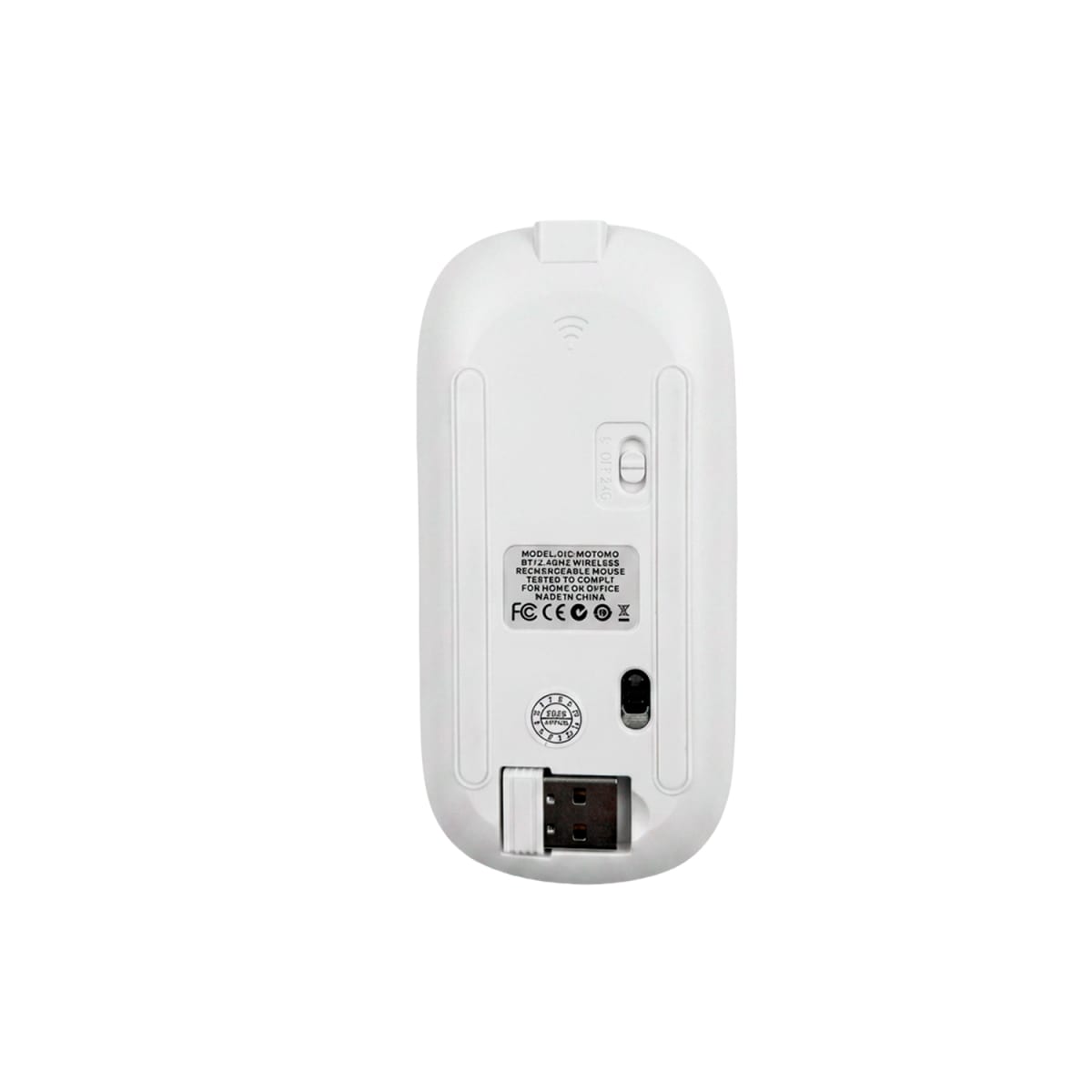 Mouse Inalámbrico Disney Stitch Azul Recargable Bluetooth4
