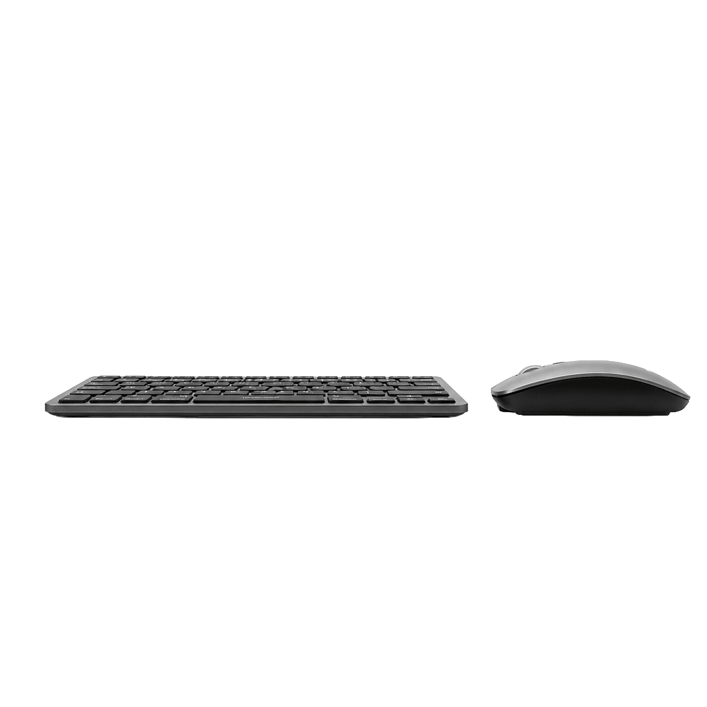Kit Teclado y Mouse Inalámbrico MO-B040 Bluetooth Gris4
