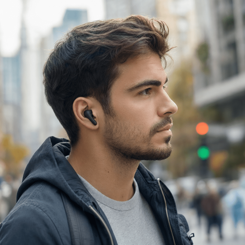 Audífono Bluetooth Inalámbrico Motomo MO-BL145 Negro 5H Sonido HD5