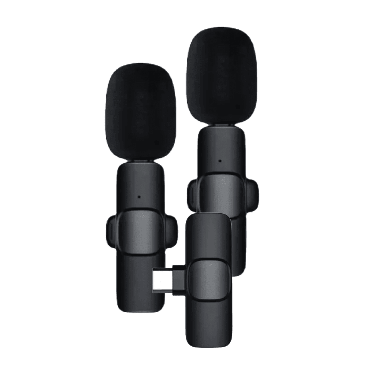 Micrófono Inalámbrico De Solapa Lavalier Doble USB-C V.91