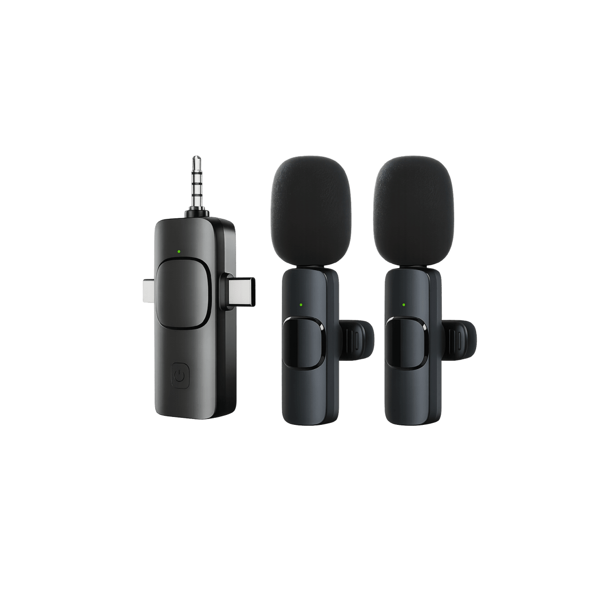 Micrófono Inalámbrico De Solapa Lavalier ANC USB-C/Lightning1