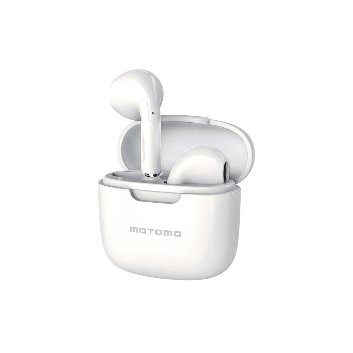 Audífonos In-ear Motomo MO-25 BT Blanco Inalámbricos1