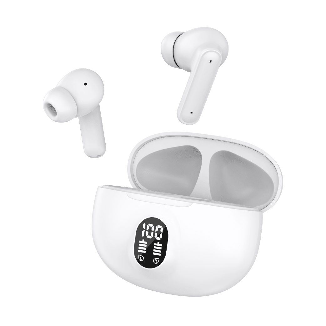 Audífonos Inalámbricos Budix BD-012 Blanco1