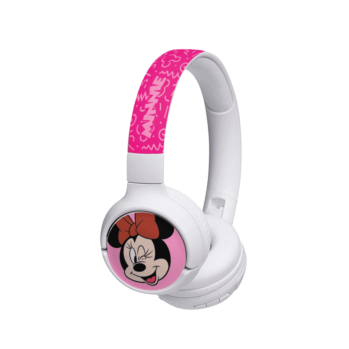 Headphone Disney Bluetooth Minnie Rosa1