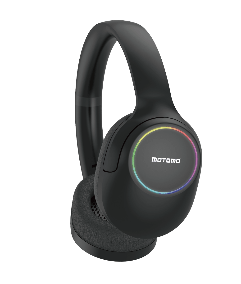 Audífono Bluetooth Inalámbrico Motomo MO-301 Led RGB1