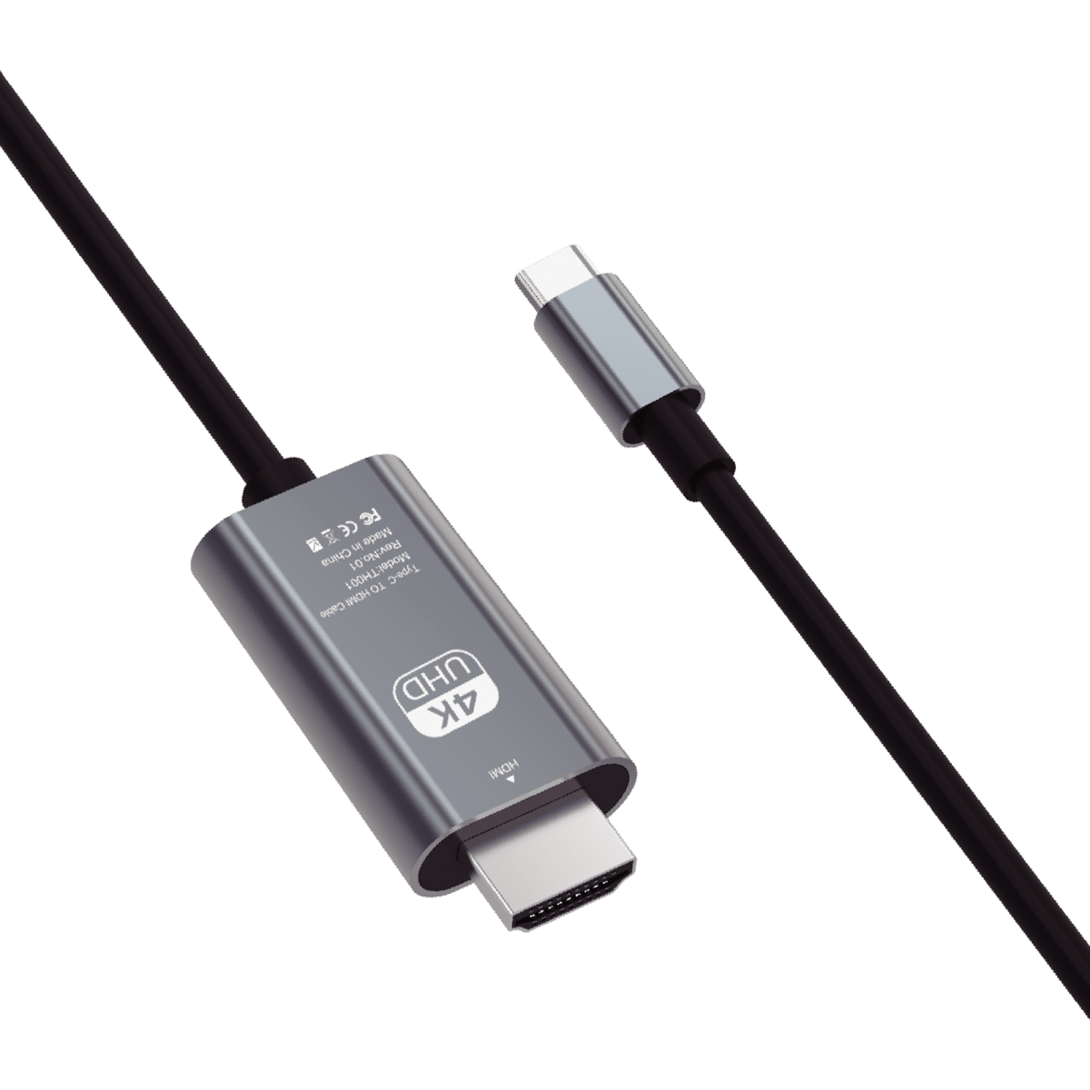 CABLE ADAPTADOR TIPO-C A HDMI 2MT - 4K1