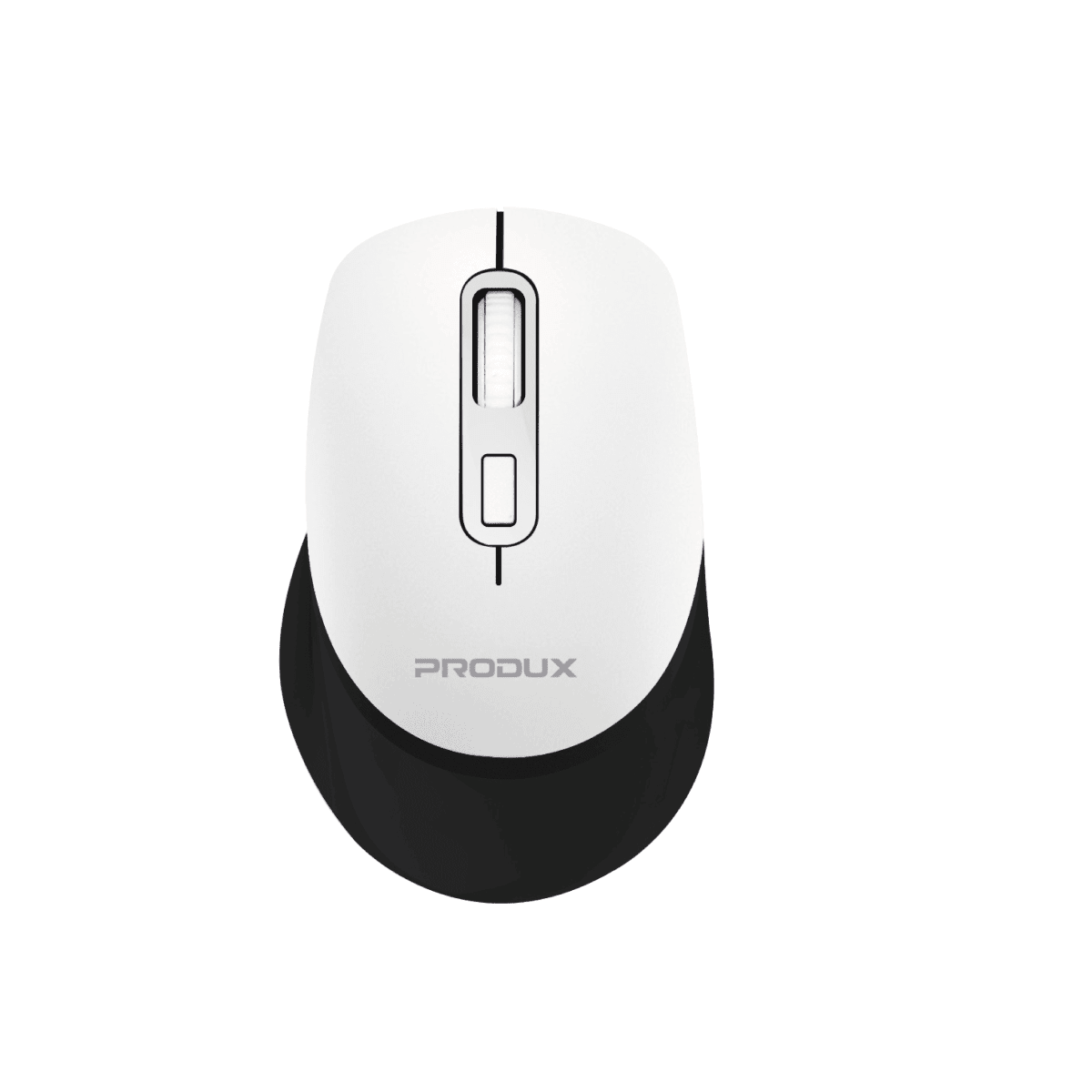 Mouse ProduX T3 Inalambrico Blanco/Negro1