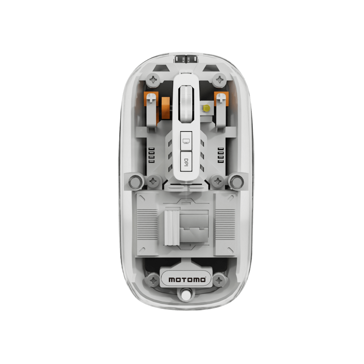 Mouse Transparente Motomo MO-19T 1.600DPI1