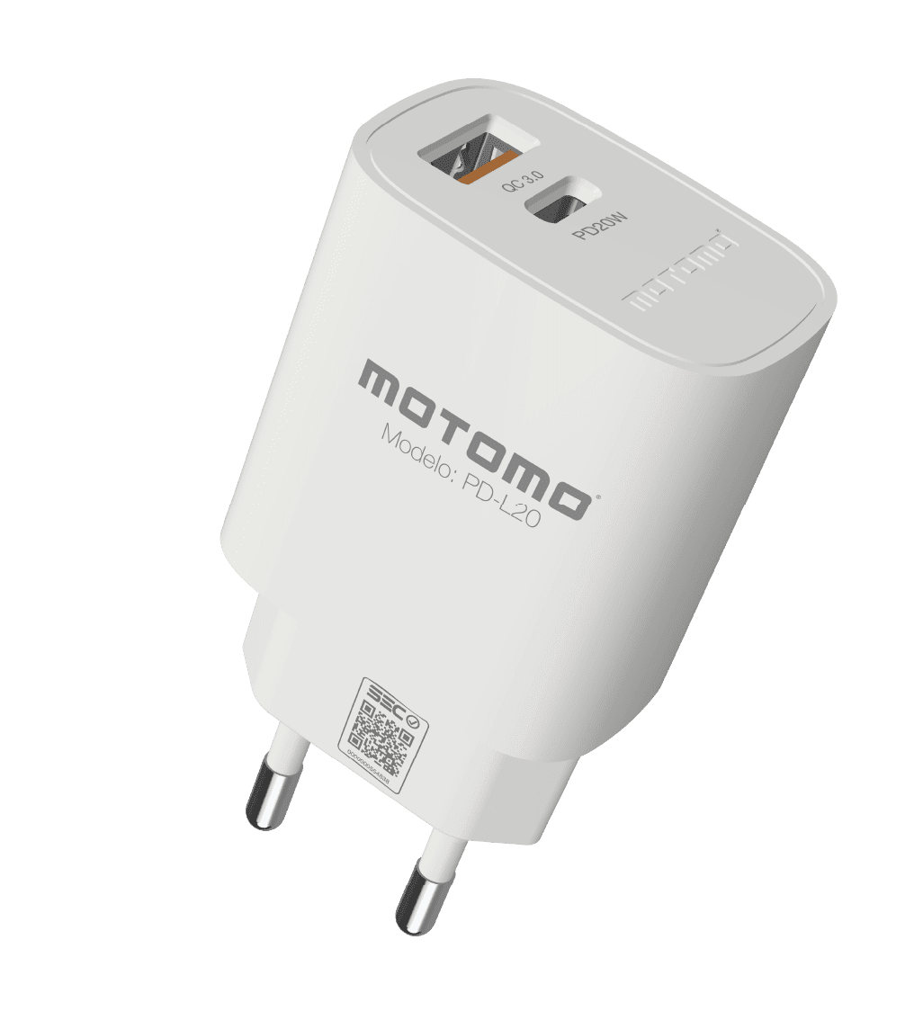 PD-L20 20W Dual Cable Lightning1