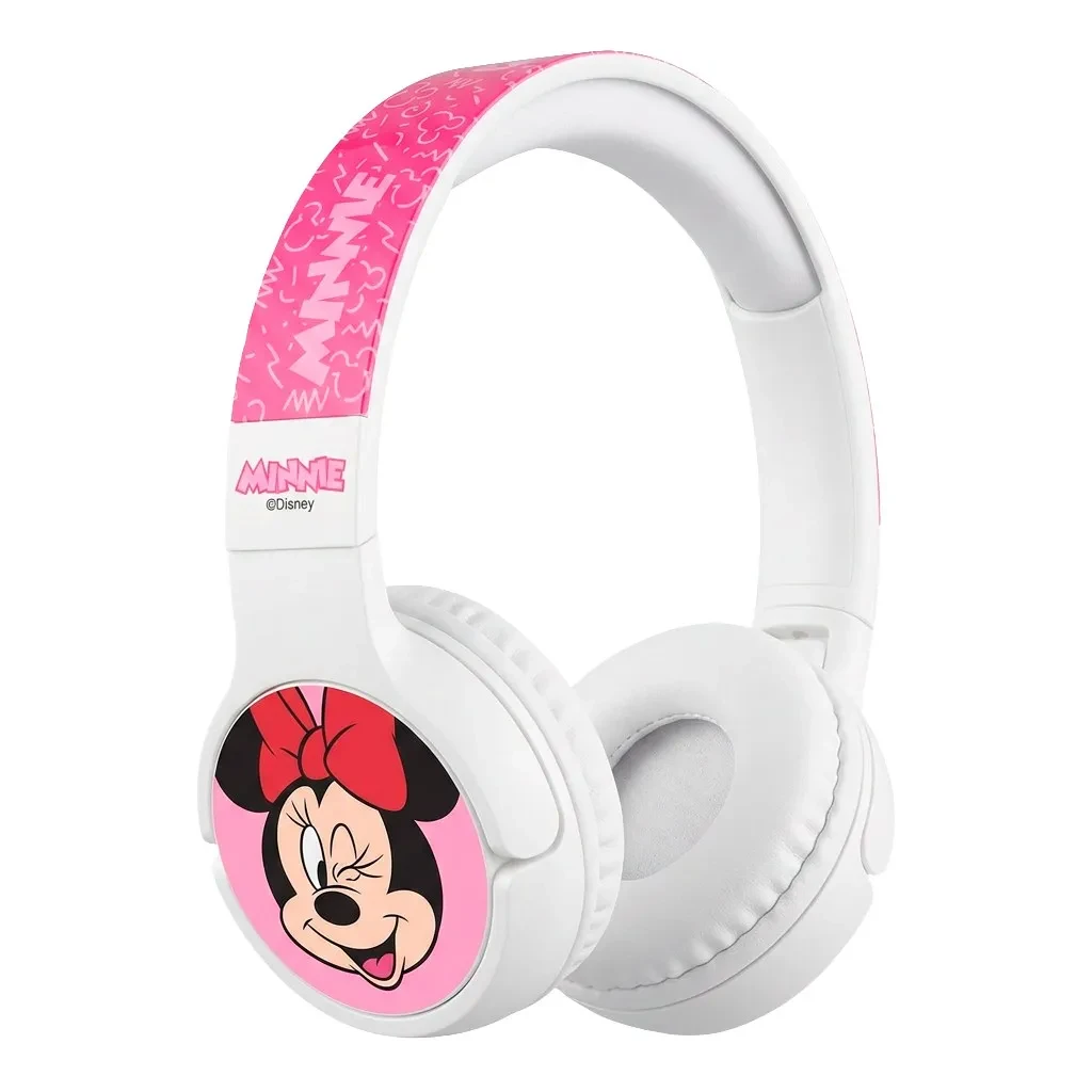 Audífono Bluetooth Inalámbrico Disney Minnie Rosa5