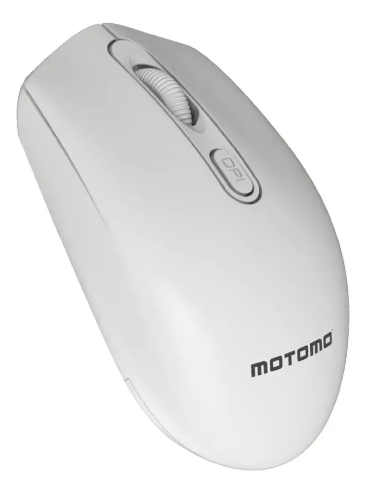 Mouse MO-W70 Inalambrico Blanco2