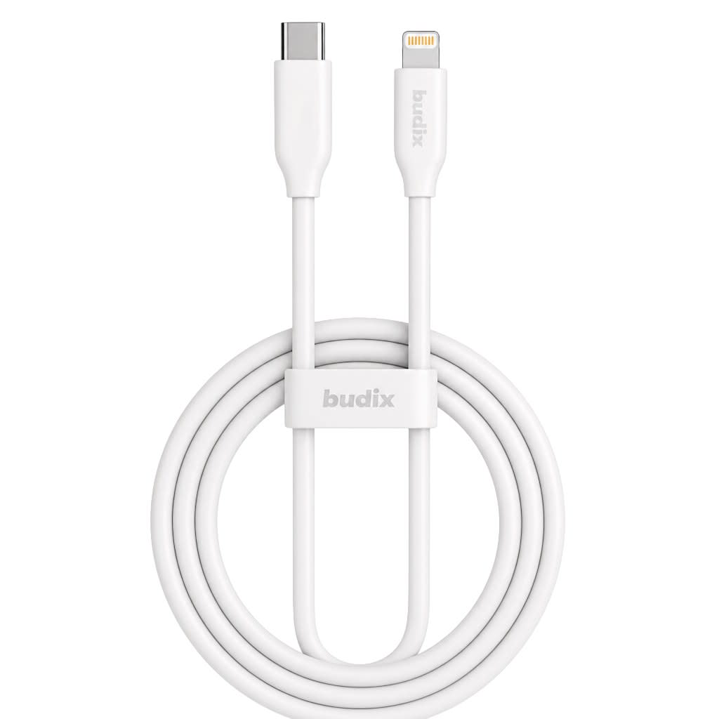 Cable Budix Usb-c A Lightning Carga Rápida 27w 3a 2m1