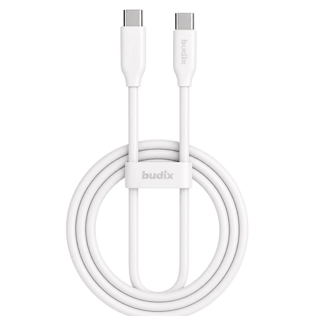 Cable Budix USB-C A USB-C Carga Rápida 60w 3a 2M1
