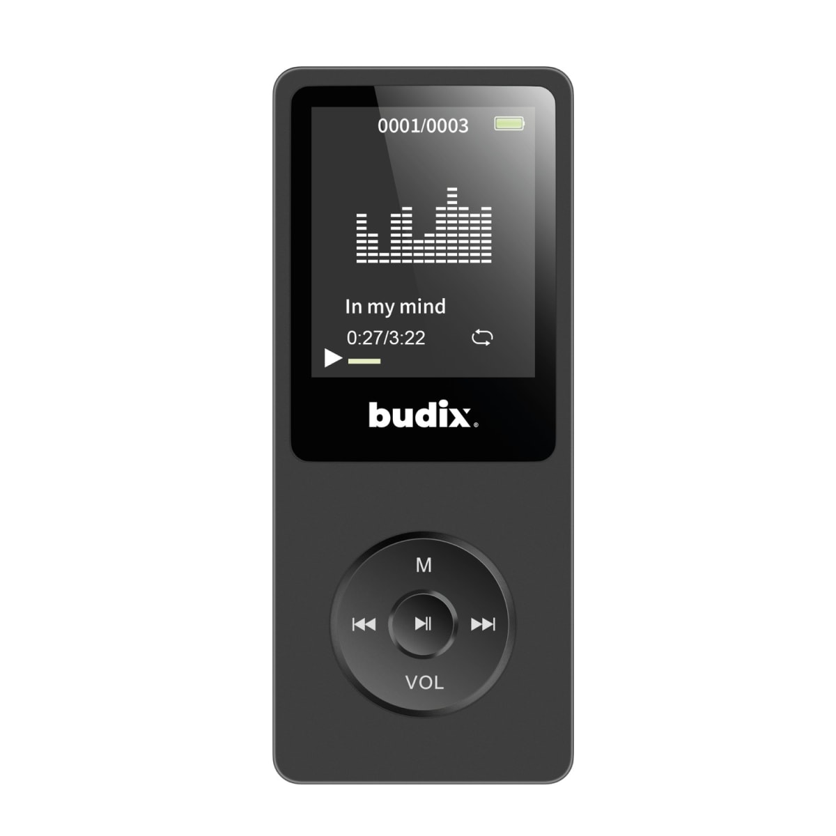 Reproductor MP3 Budix BU-MP3 Bluetooth Radio FM Micro SD2
