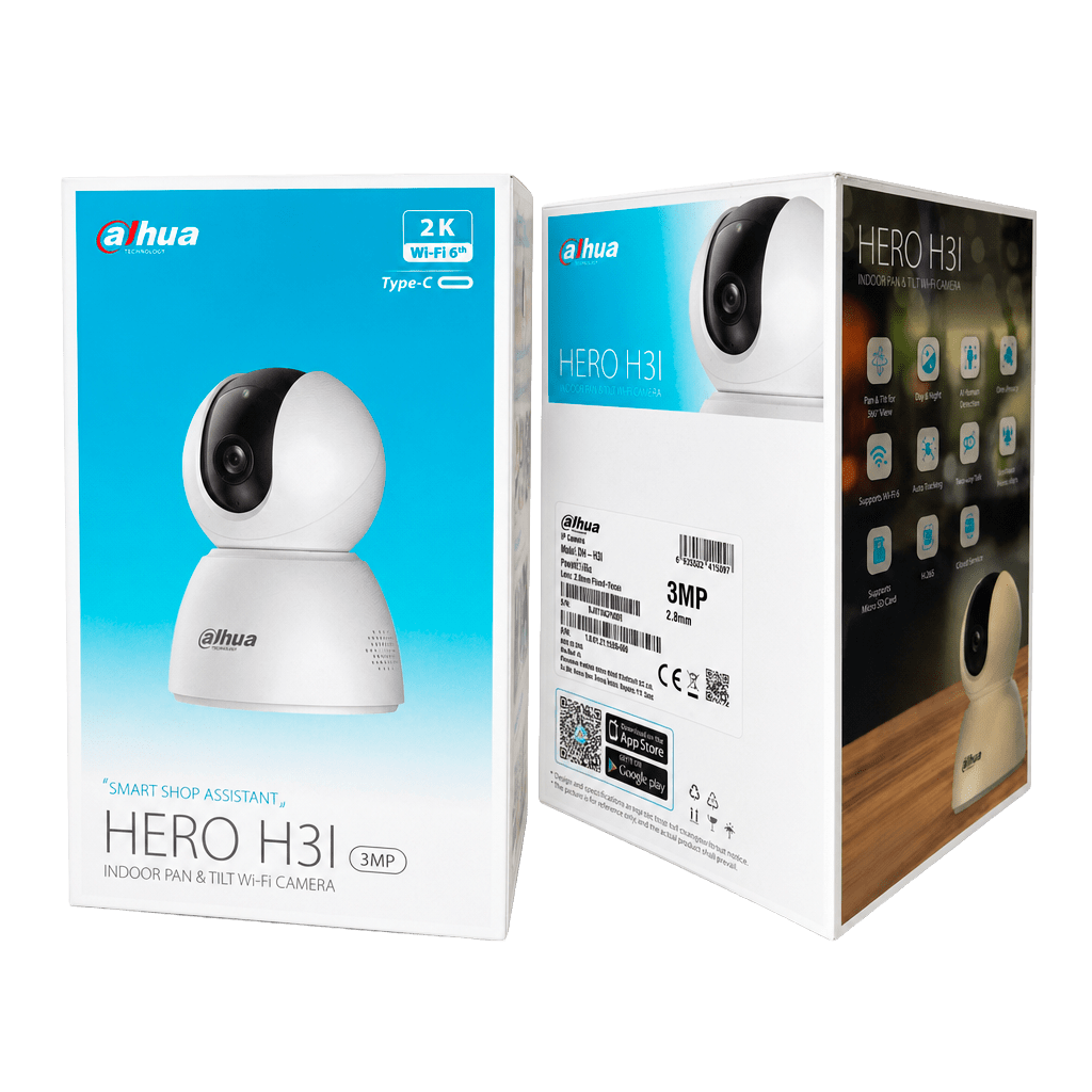 Camara Interior DAHUA DH-H3I WiFi PT de Interior 3MP4